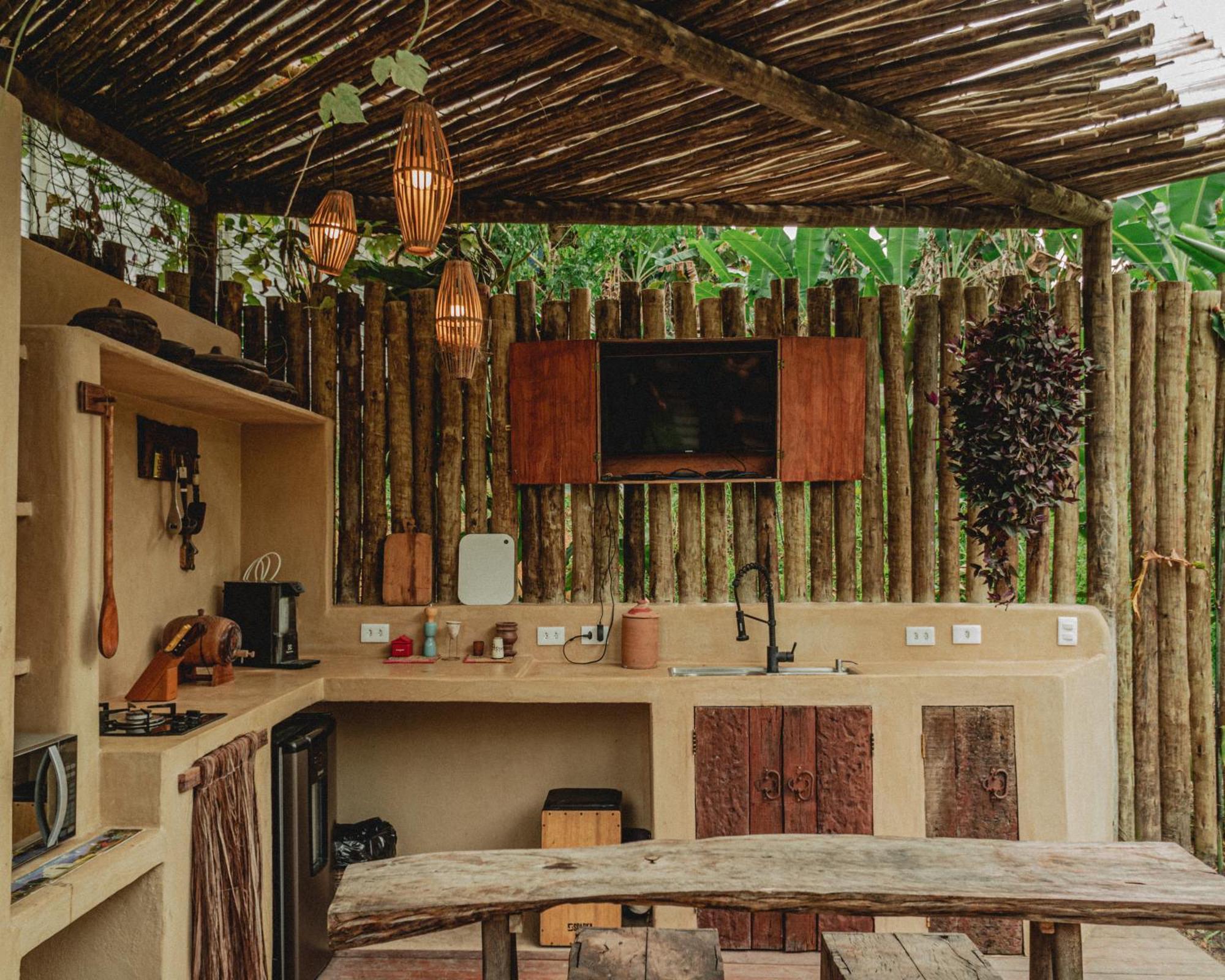 Casa Lua Verde - 500M Quadrado Trancoso Bagian luar foto
