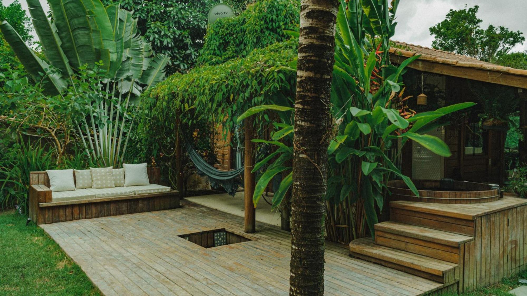 Casa Lua Verde - 500M Quadrado Trancoso Bagian luar foto